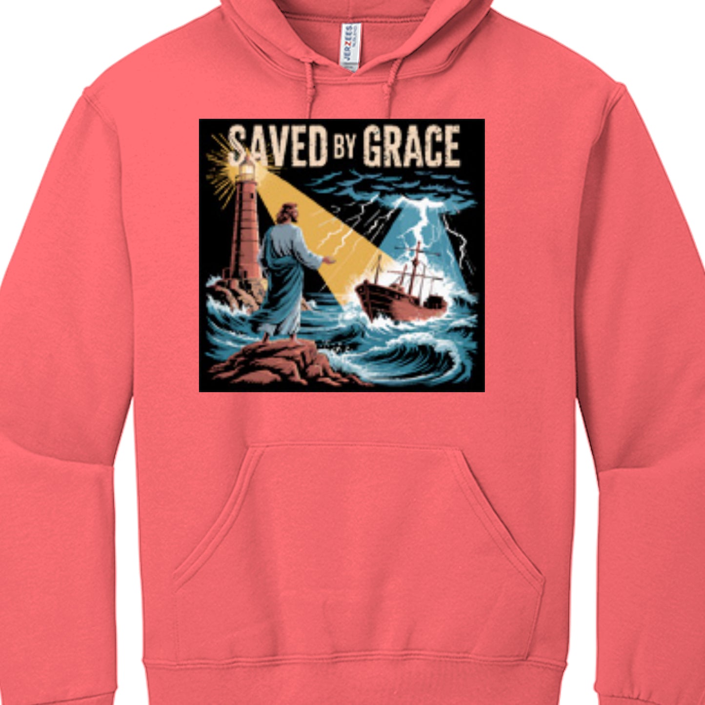 Retro Heather Coral - FRONT